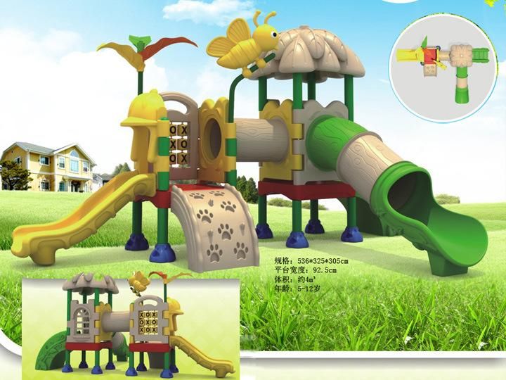 Funny Style Colorful Children Outdoor Plastic Tubes Playground Equipment
