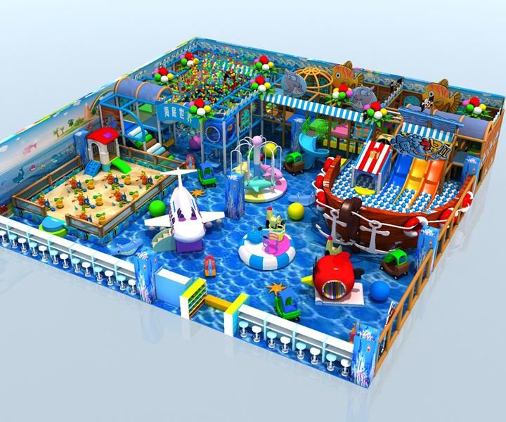 Customizable Commercial Indoor Soft Play Children Playground Naughty Castle