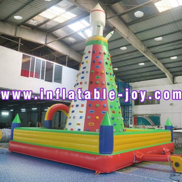 6X6m Square Outdoor Giant Inflatable Climbing Wall