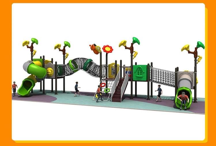 Obstacle Course Jungle Gym Playground Outdoor Climbing Rope Wire Tunnel Net