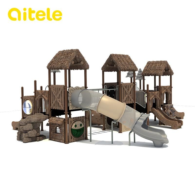 New Design Natural Kids Outdoor Playground