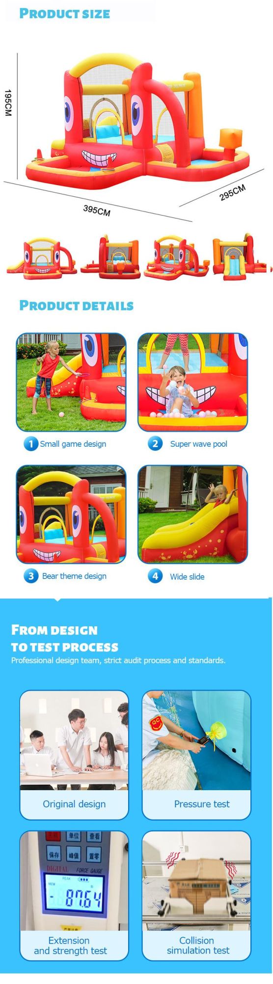 Custom Inflatable Jump House Bouncy Castle