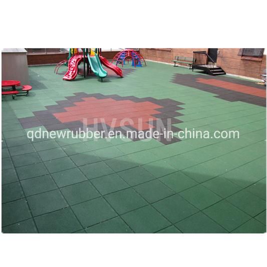 High Quality safety Gym Rubber Gym Floor Outdoor Playground Floor