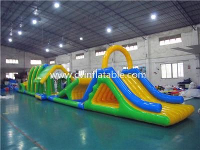 Inflatable Water Floating Game Obstacle Course Water Park