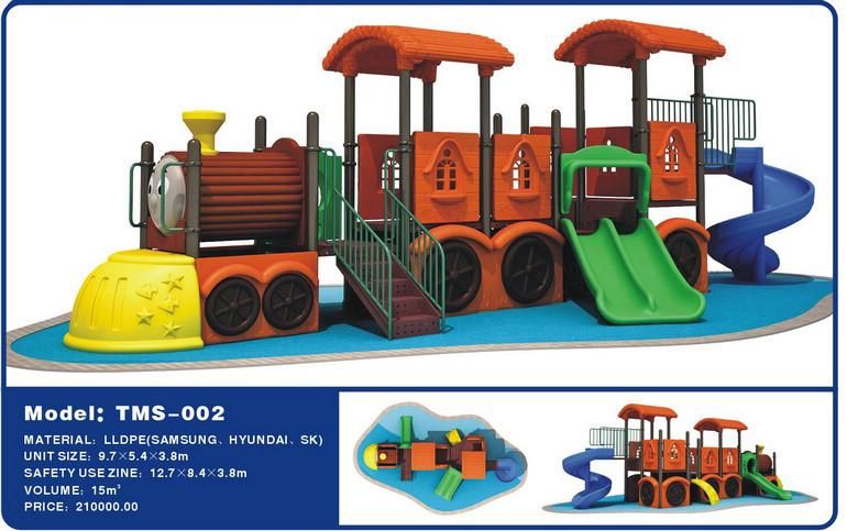 Thomas Series Outdoor Playground Equipment with GS TUV Certificate, CE (TMS-002)