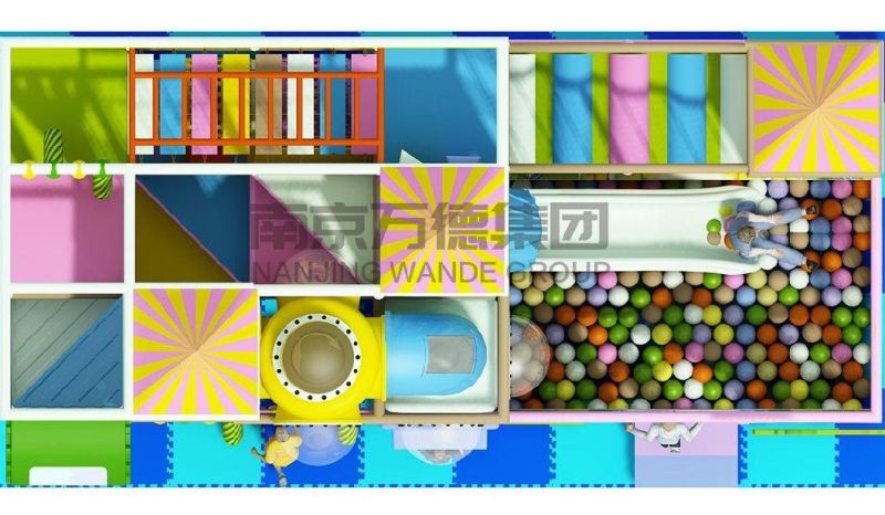 Kids Toy Children Play Structure Indoor Playground Naughty Castle