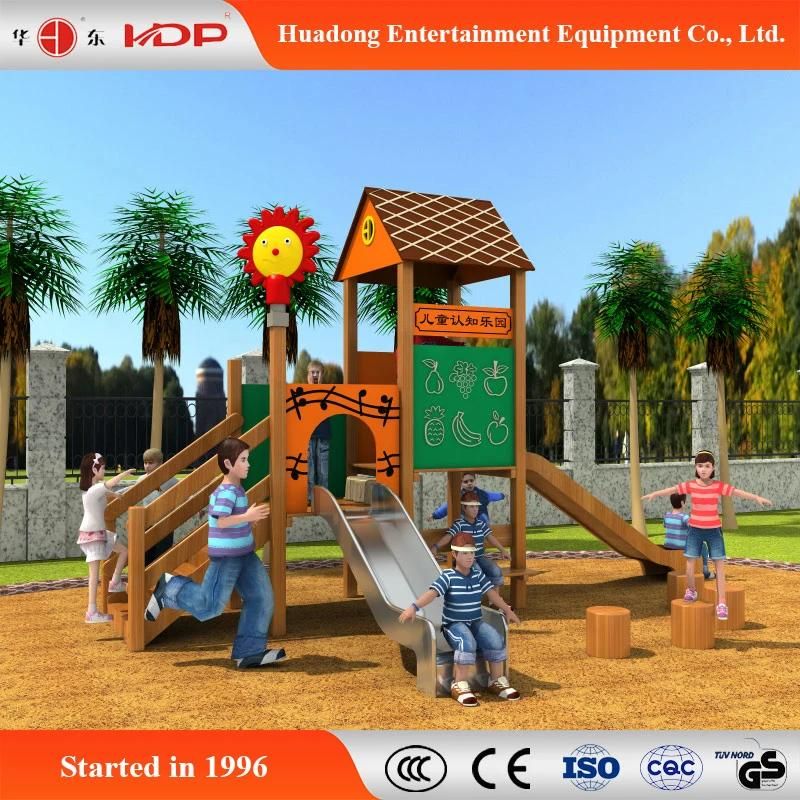 2017 Children Outdoor/Indoor Playground Wooden Series Exercise Equipment (HD-MZ057)