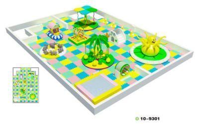 High Quality Amusement Naughty Castle Indoor Soft Playground with Ball Pool, Climbing, Slide and Trampoline
