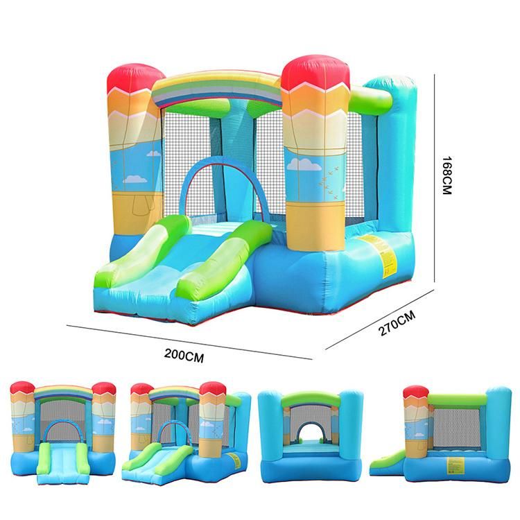 Fashion Kids Play Inflatable Castle Slide Boucer