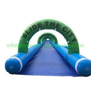 Outdoor Inflatable Water Slip Water Slide The City Water Games