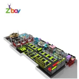 Adventure Net Harmless Ecofriendly Material Jungle Bear Theme 6 Years Indoor Playground Park House