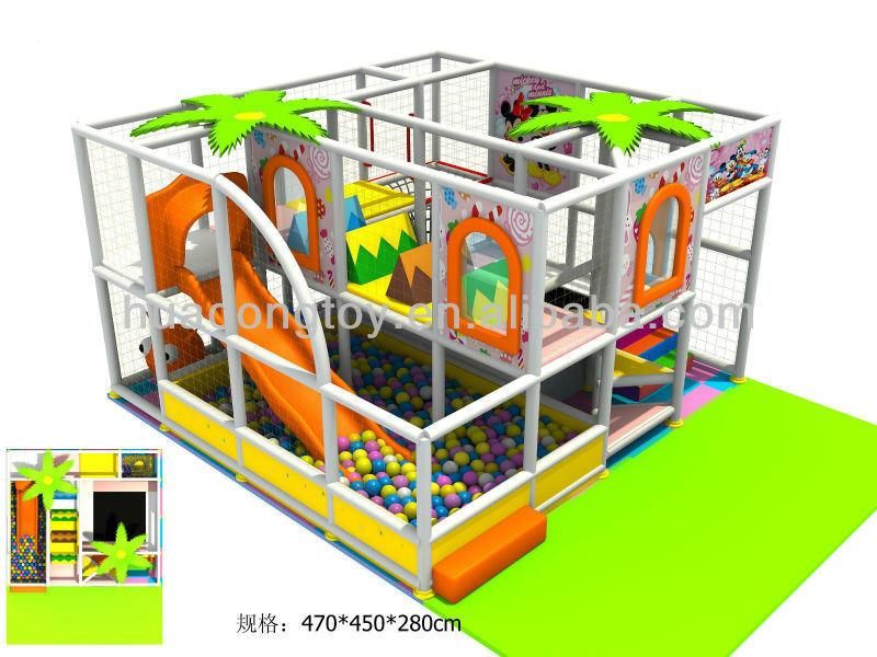 Simple Kids Indoor Playground Design