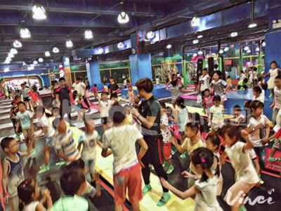 Guangzhou Hot Indoor Trampoline Park Builder