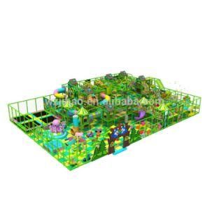 Children Theme Park Indoor Playground Kids Games Tube Slide Trampoline Equipment