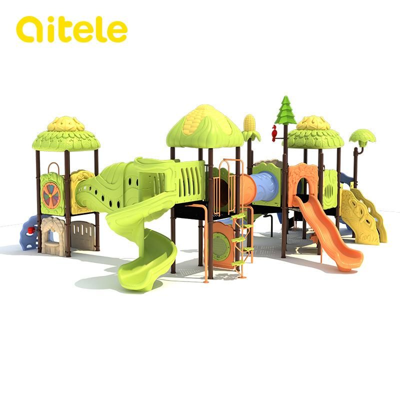 New Arrival Exercise Kids Playground Equipment Outdoor Slide