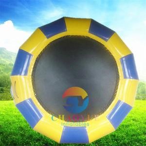 Commercial 6m 0.9mm PVC Inflatable Water Trampoline with Ce Pump