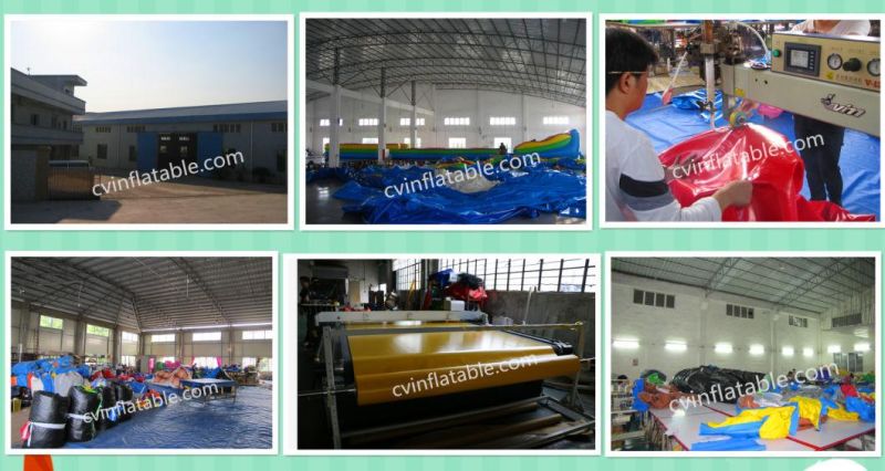 Inflatable Floating Water Slide Amusement Funcity Toys