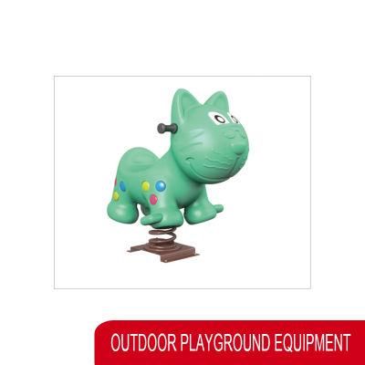 Plastic Children Outdoor Playground Animal Spring Rider