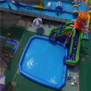Giant Blow up Water Pool Slide Inflatable Park Inflatable Water Park