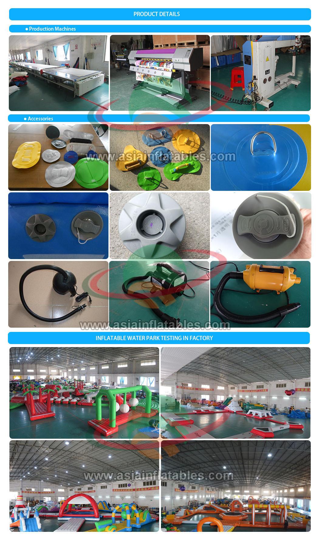 Customized Waterpark Giant Inflatable Water Park Floating Inflatable Aqua Park