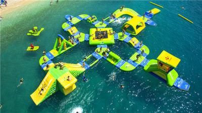 New Water Inflatable Park Marine Fun Obstacle Water Playground