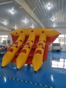 Water Game Commercial Row Adventure Sport Game PVC Tube Tarpaulin Inflatable Fly Fishing Boats