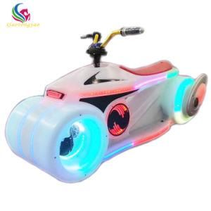 Outdoor Playground Coin Operated Phantom Motorbike with Colorful Light