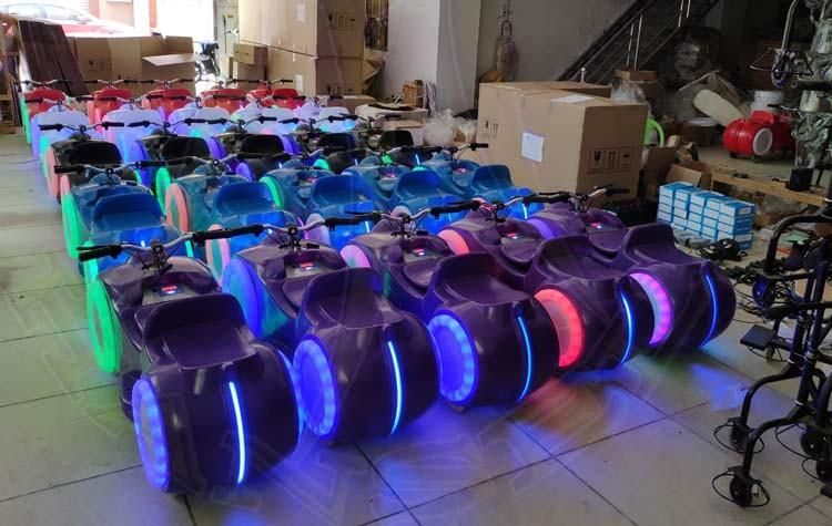 Hansel Kids Ride on Electric Prince Motorcycle for Amusement Park