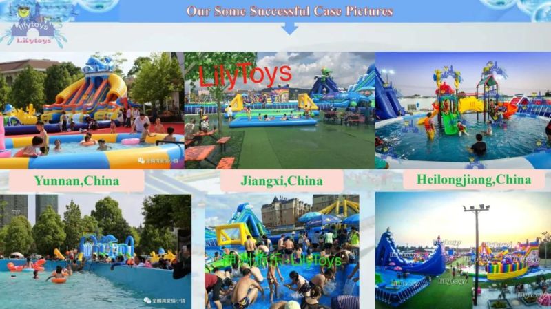 Commercial Floating Toys Inflatable Water Park, Giant Beach Waterpark for Adult