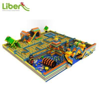 Educational Toy Kids Puzzle EPP Building Blocks Indoor Castle