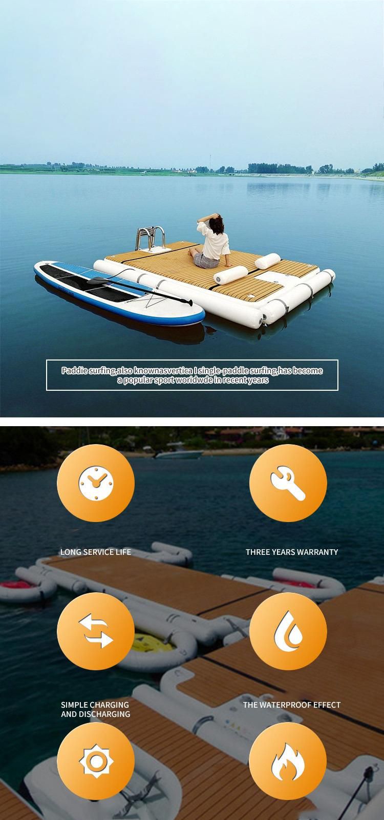 Customized Size Inflatable Dock Platform for Sale
