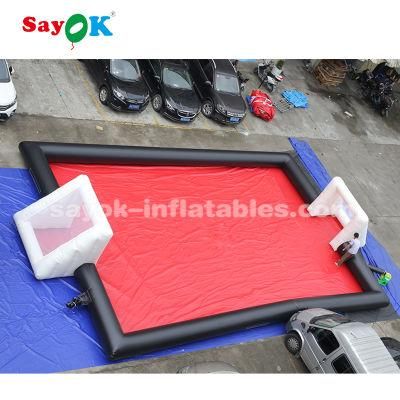 Giant Inflatable Sport Game Court Inflatable Soap Football Field