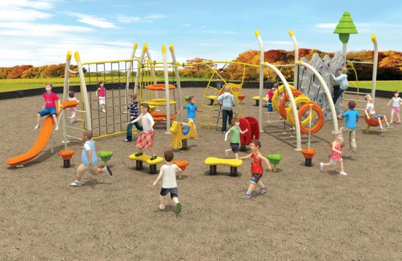 Multifunction Interactive Kids Outdoor Playground (TY-70603)