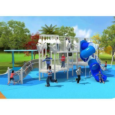 New Arrival Custom Kids Luminous Amusement Park Commercial Plastic Outdoor Playground Equipment