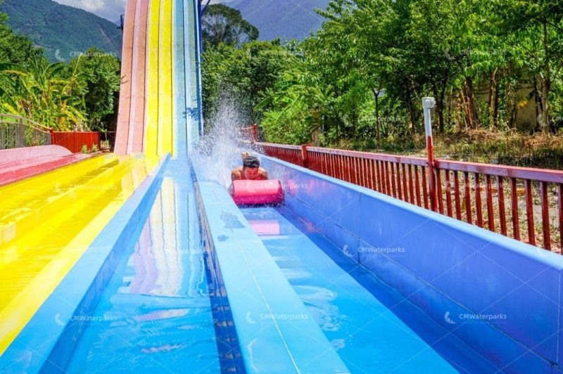 Customized Fiberglass Water Slide Water Park Equipment Dechang Lisu Waterpark