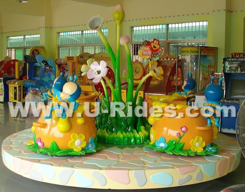 Beautiful carousel amusement park product funny bee carousel