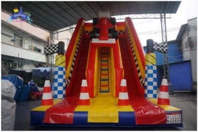 Amusement Park Equipment Inflatable Dry Slide for Kids with Air Blower