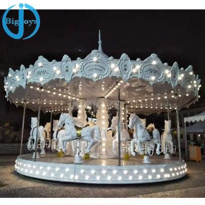 Hot Sale Amusement Park Electric Carousel Luxury Carousel for Sale