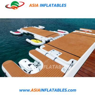 Inflatable C-Dock Jet Ski Parking Boat Dock Deck for Paddle Board