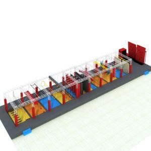 Course Outside Kid Equipment Indoor Play Area Adult Ninja Warrior Foam Pit Obstacle