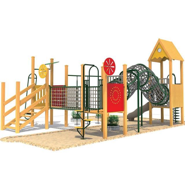 2017 Water Park Equipment, Wooden Water Park Slides (TY-170614)