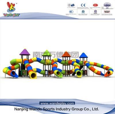 Plastic Toy Kids Slide Games Amusement Park Children Outdoor Playground Equipment