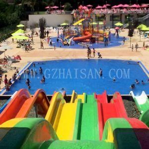 Popular Water Sport Equipment Water Slides Equipment Rainbow Water Slide