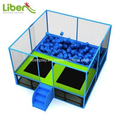Liben Factory Price Foam Pit Wholesale Square Small Jump Trampoline