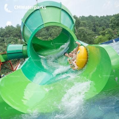 New Water Park Equipment Fiberglass Water Slide Kids Slide for Outdoor