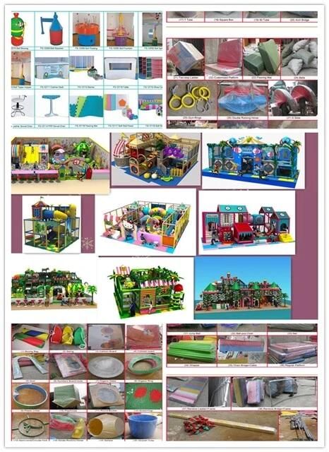 Multifunction Colorful Soft Playground Tube Slide (Ty-100408)