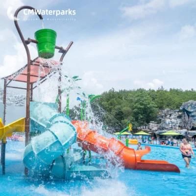 Customizable Water Park Equipment Fiberglass Water Slide Pool Slide for Outdoor