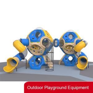 New Design Kids Outdoor Playground Equipment with Slide and Climbing
