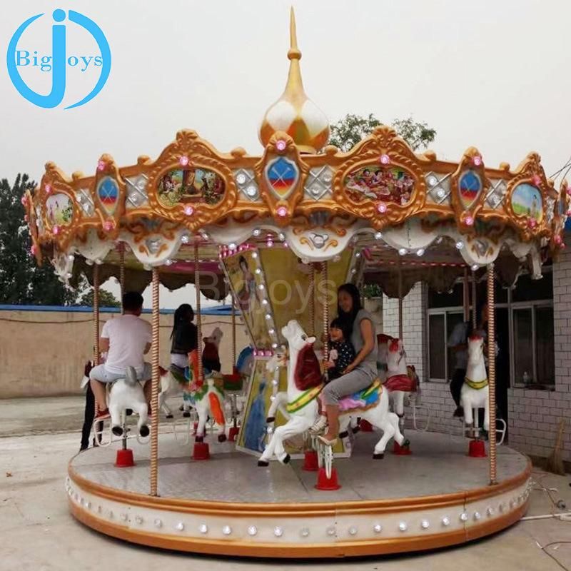 Amusement Kiddie Ride Luxury Carousel Ride for Sale