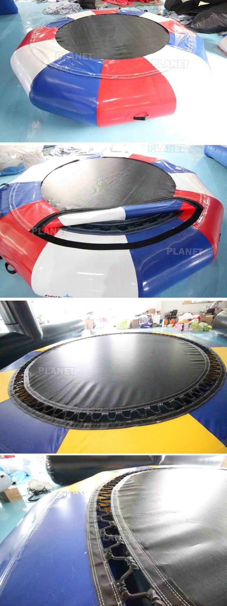 Summer Outdoor Durable Water Toy Jumping Trampoline Adult Water Trampoline